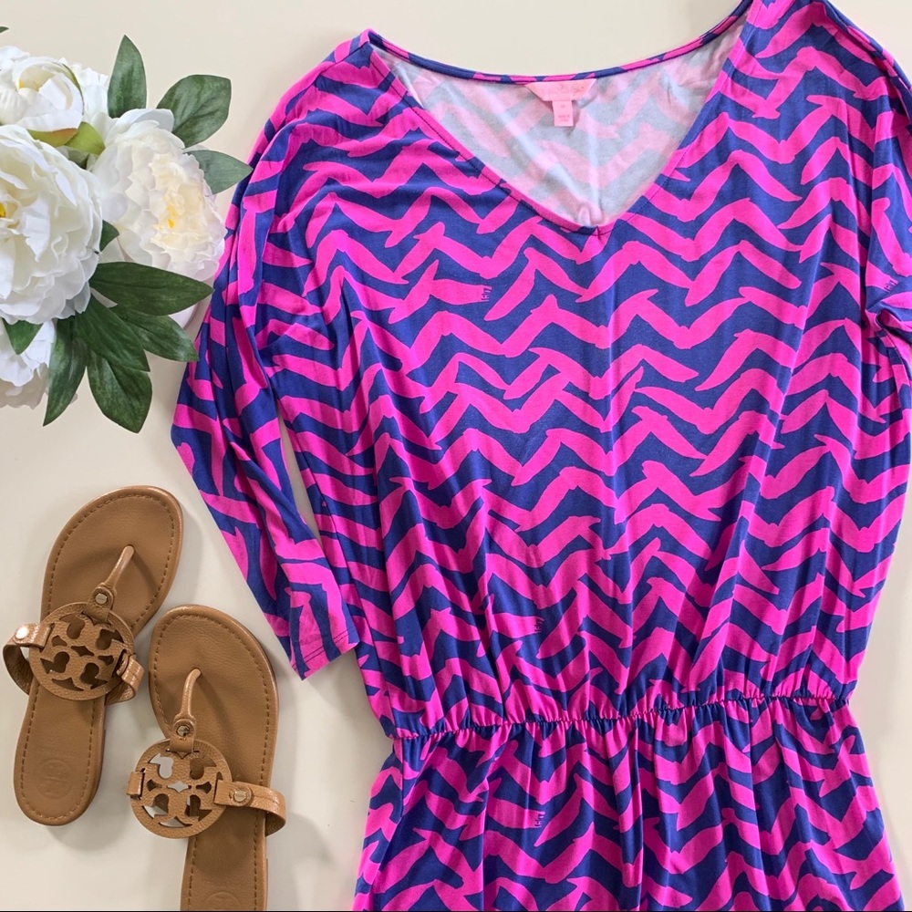SOLD - M - Lilly Pulitzer Cara Dolman dress